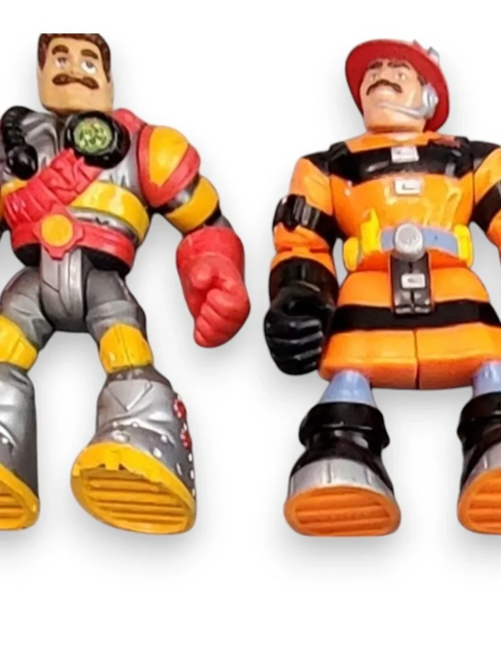 Lot 1: Fisher-Price Rescue Heroes Vintage Y2K Toy Action Figure 7 pc